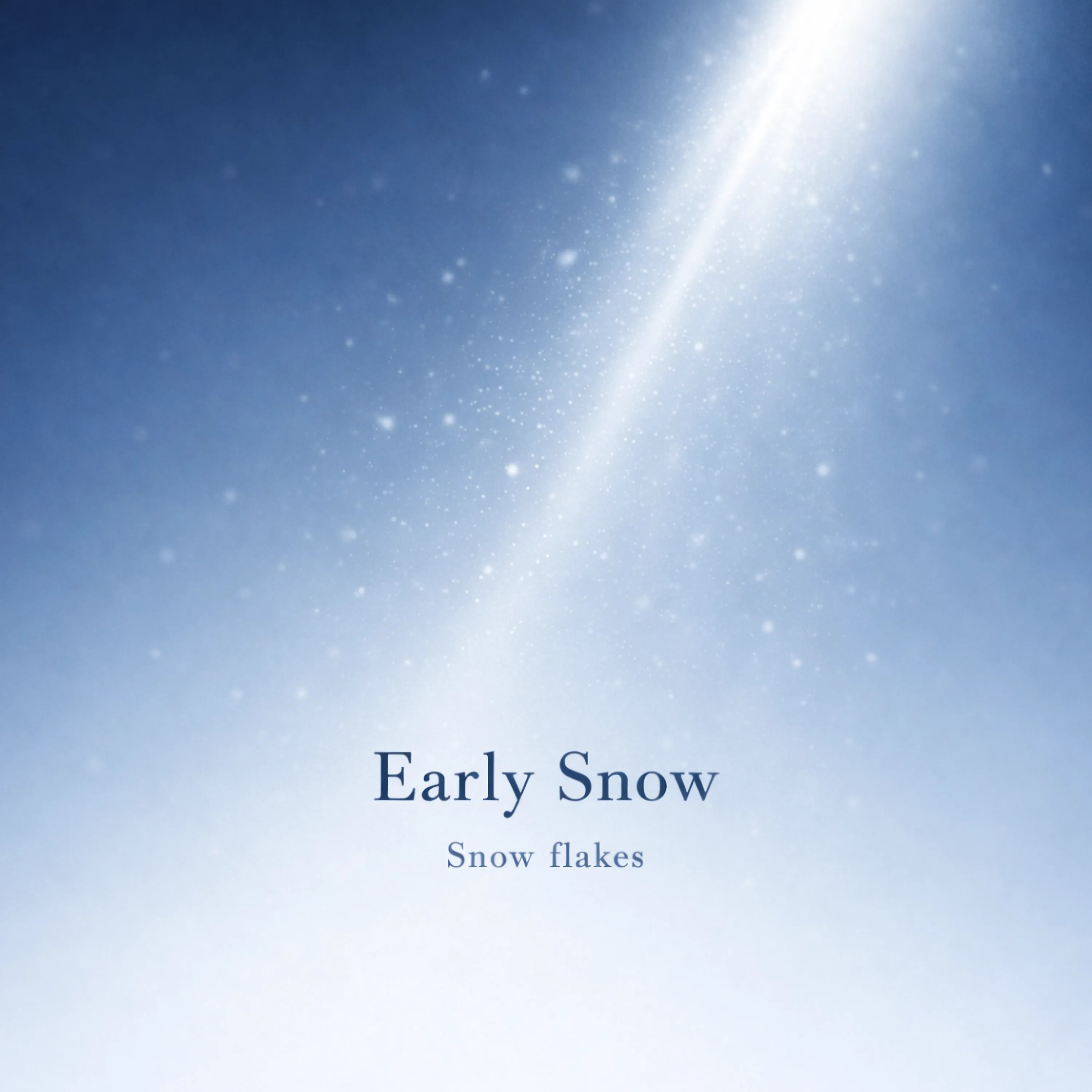Early Snow Snow flakes スノーフレークス スノフレ 山吹ことり EP