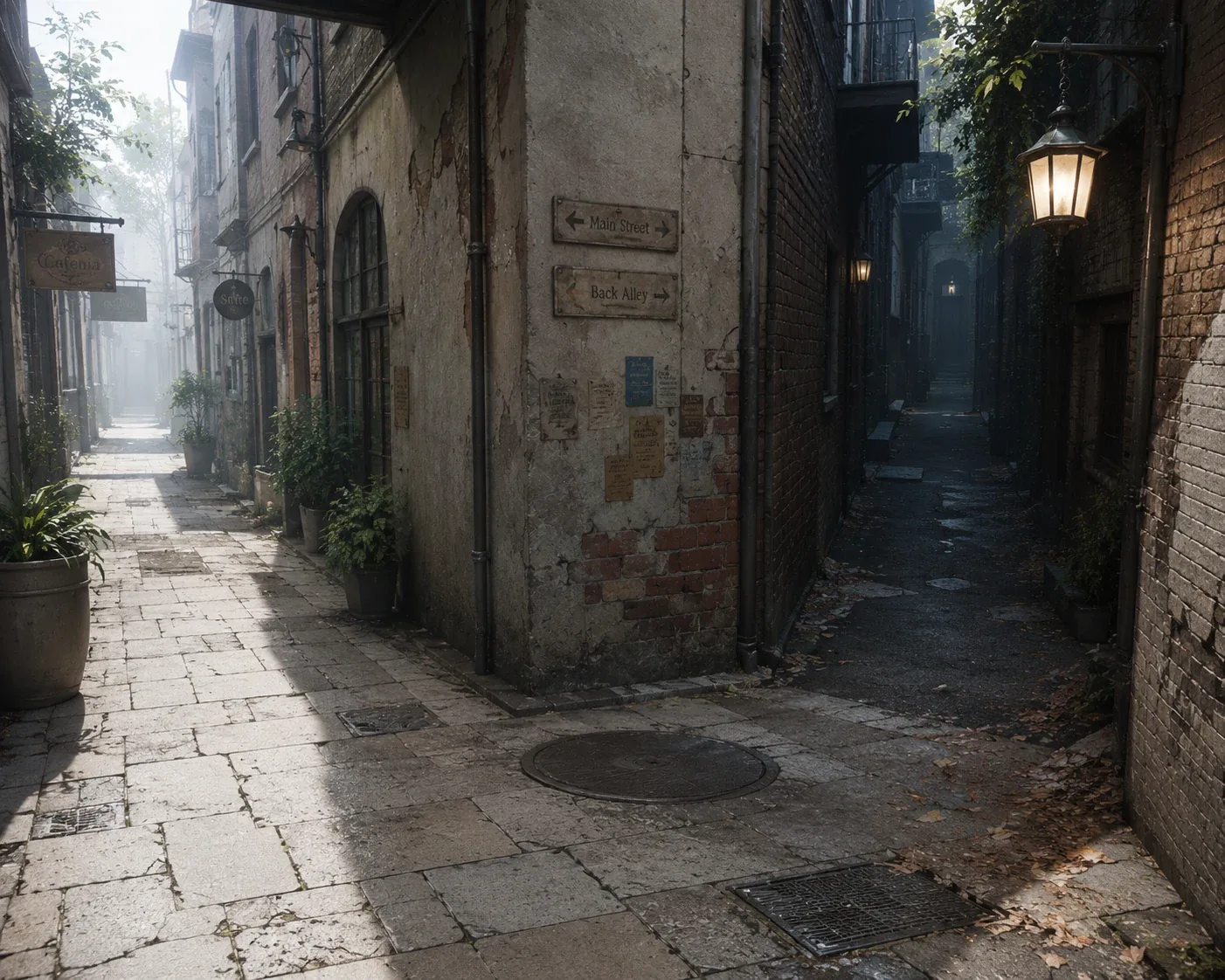路地裏
